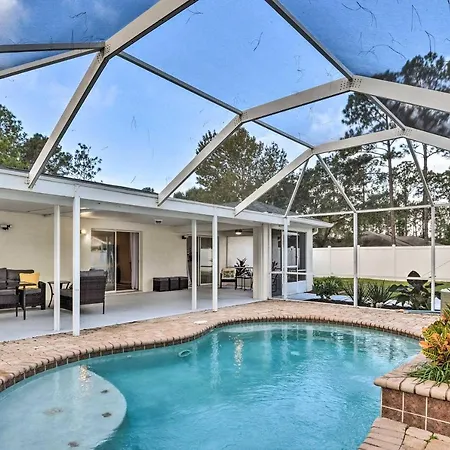 Palm Coast Retreat With Lanai Less Than 8 Mi To Beach!